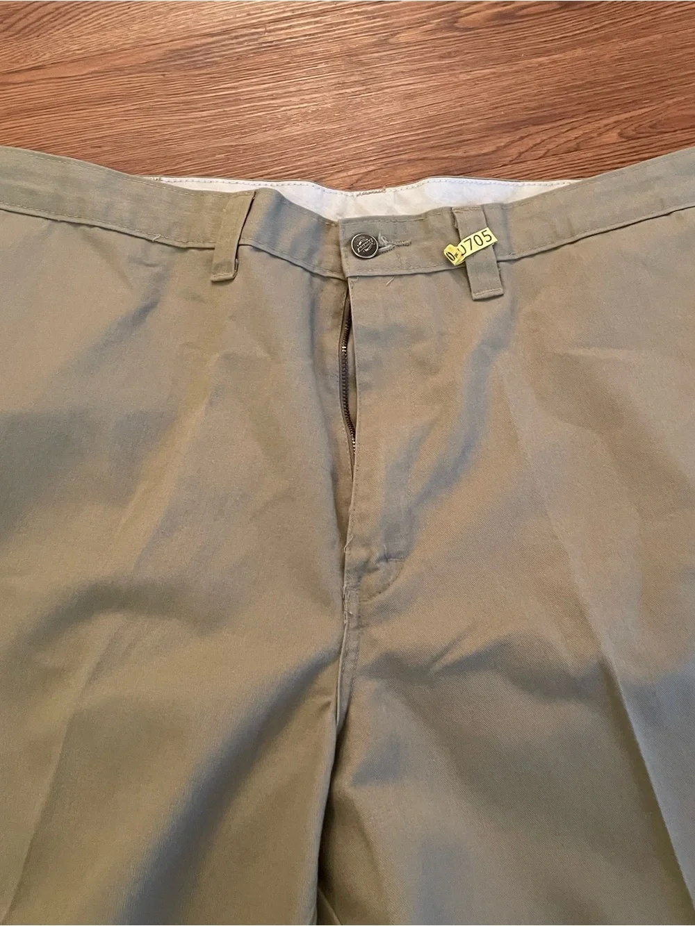 Dickies Pants 42x33‎ Lot Of 2 Khaki Flat Front Cell Pocket